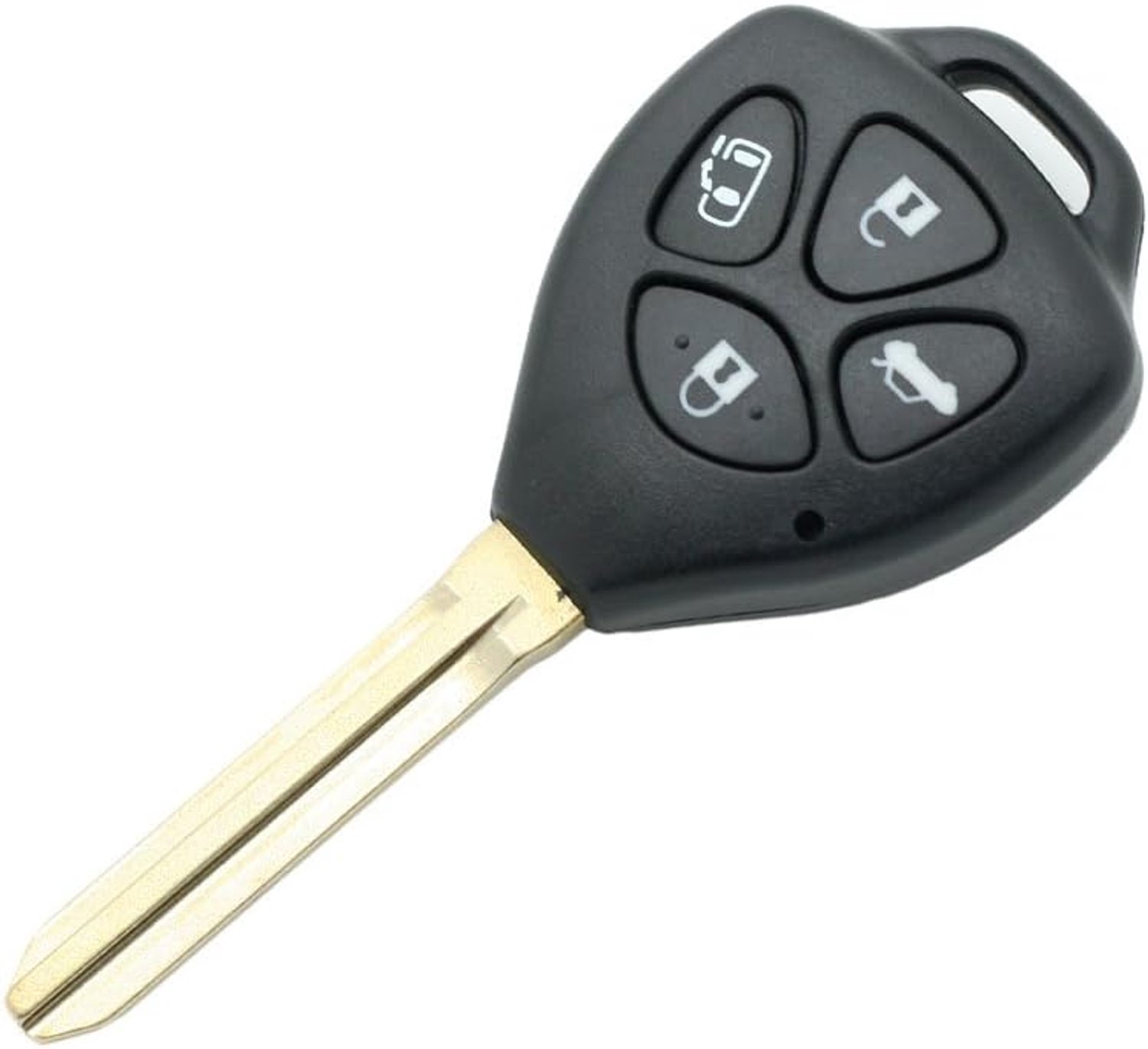 Key Shell Compatibel met TOYOTA 4 Knop Keyless Entry Remote Key Case Fob PG408