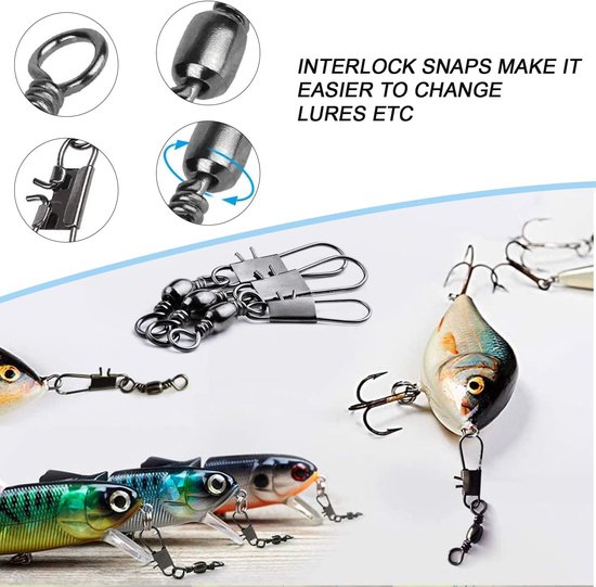 Dropshot Lood Set met Tuimelringen - 25 Stuks Visserij Accessoires — afbeelding 4