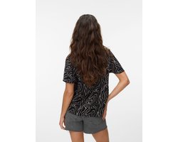 VERO MODA VMEASY JOY V-NECK SS BLOUSE WVN GA Dames T-shirt - Maat L