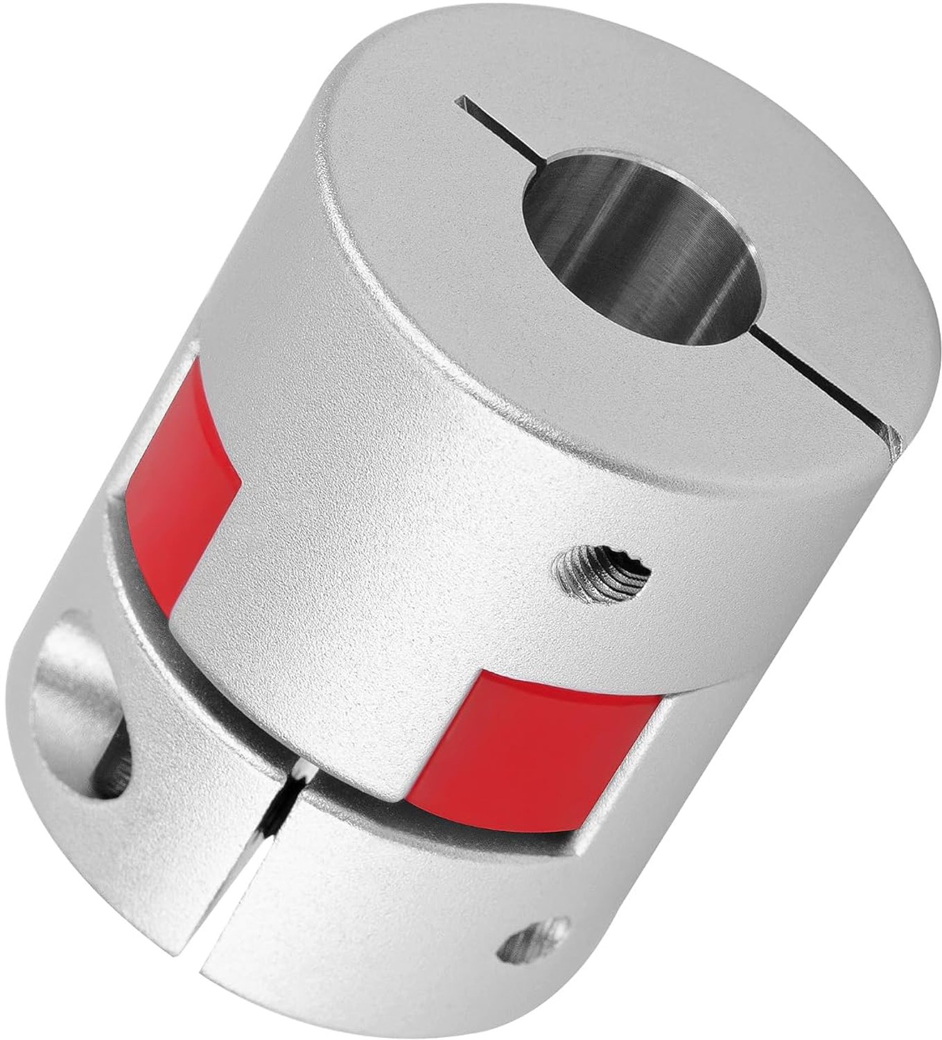 Flexibele koppelingen van aluminium, 6 mm tot 6 mm, pruimenaskoppeling voor 3D-printers, CNC-machine en servomotor (D20 L25)