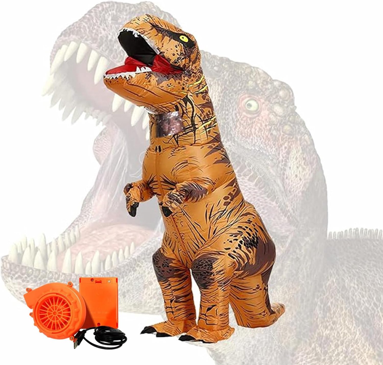 Opblaasbaar dino-paard op speelgoed, opblaasbaar, dinosaurus, voor feestjes, Halloween, verjaardagen, cosplay, uniseks