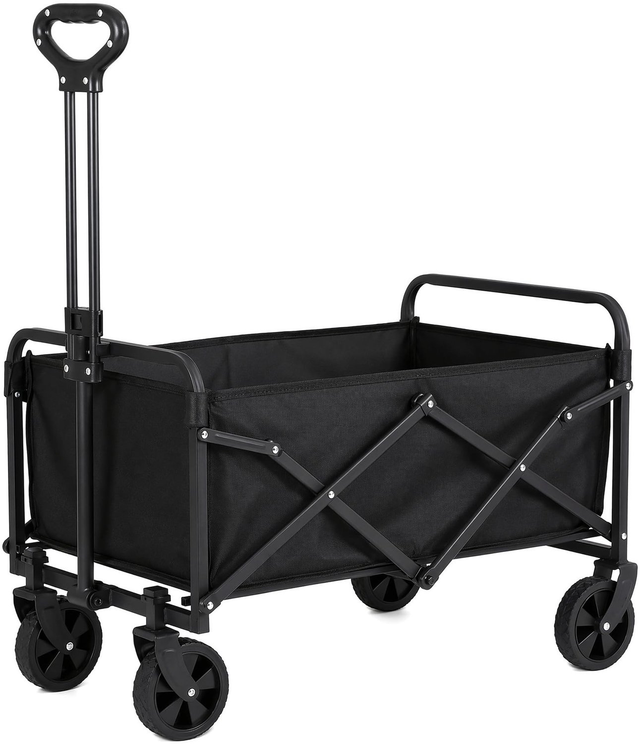 Opvouwbare Handkar met All-Terrain Wielen - 75 kg Laadvermogen