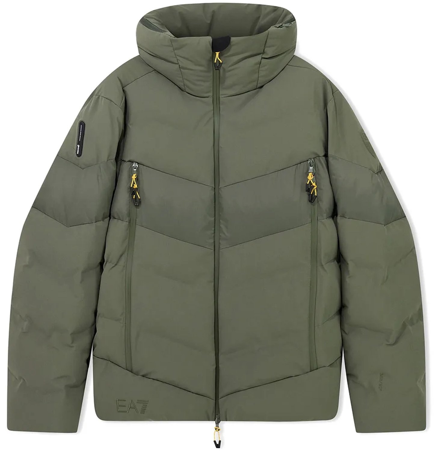 Ea7 Emporio Armani Ski Rider Light 7m001941_af24905 Jas Man Groen