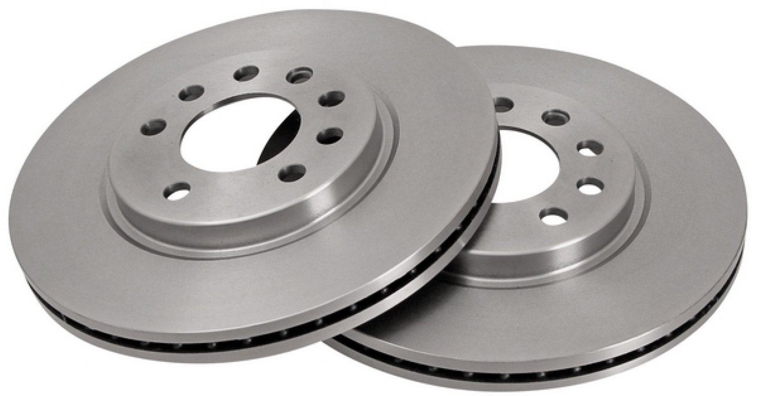 A.B.S. 16213 Remschijven voor, set van 2 - Opel Vectra A, Calibra, Saab 900 - 284 mm - geventileerd