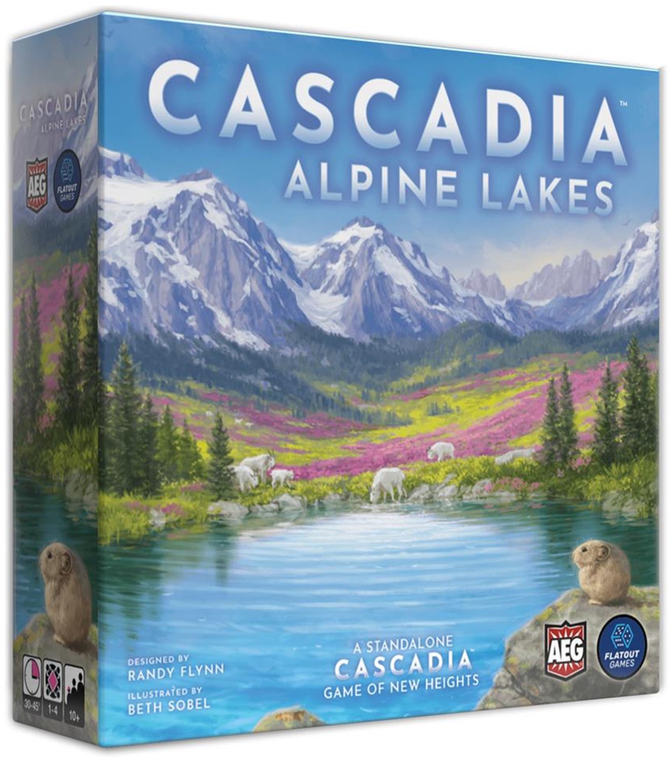 Cascadia Alpine Lakes - Bordspel - Engels