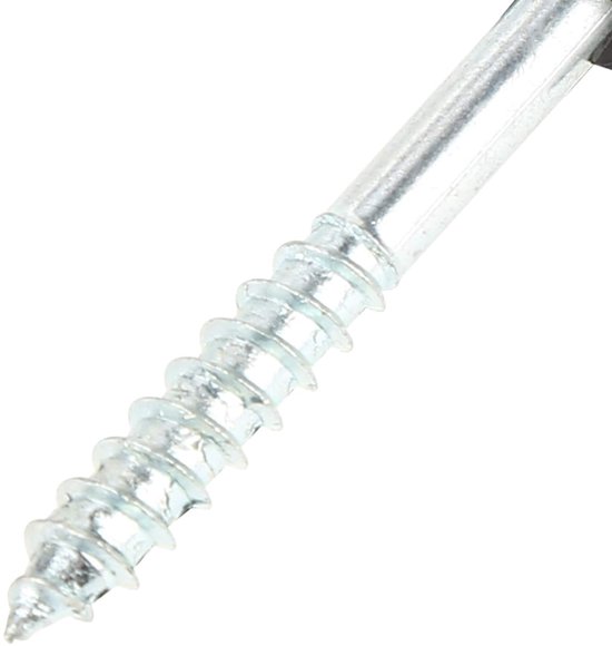 50 Stuks Zwarte Schroef-in-ringisolatoren Schrikdraad Houten Paalaccessoires — afbeelding 4