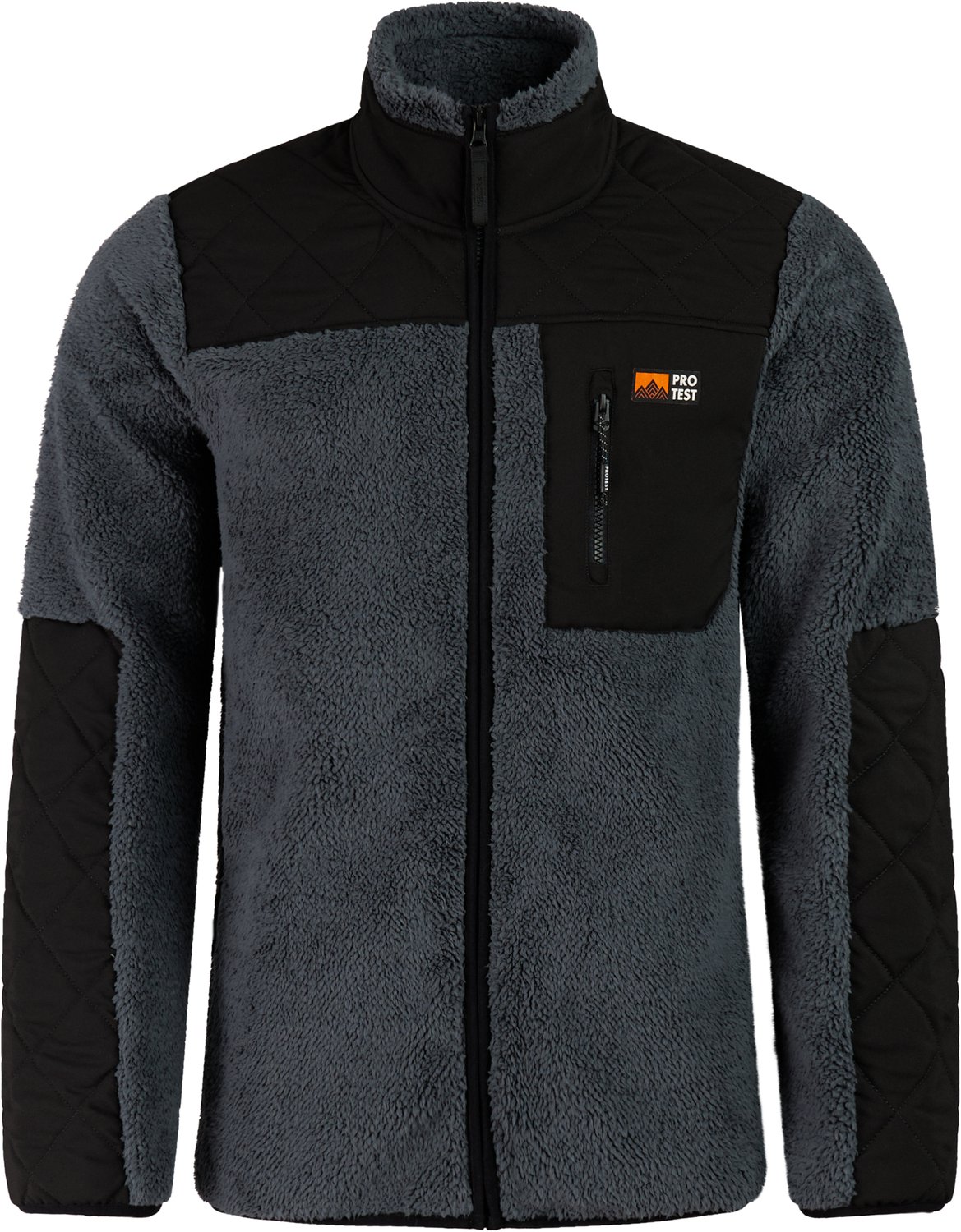 Protest PRTLongton Vest Heren Outdoor Rits Basaltgrey