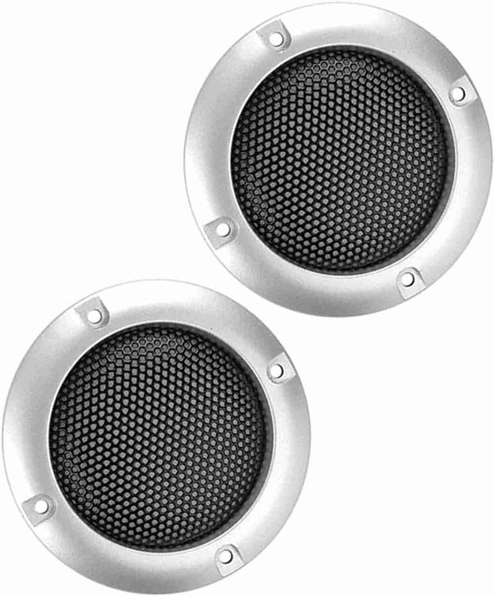 lyrlody Luidsprekerrooster, Metalen Stalen Gaasafdekking voor Auto- Kleine Luidsprekers, Elegant Ontwerp met Breukbescherming, 2 Inch Luidsprekerbeschermer Geschikt voor Verschillende Audiosystemen — afbeelding 3