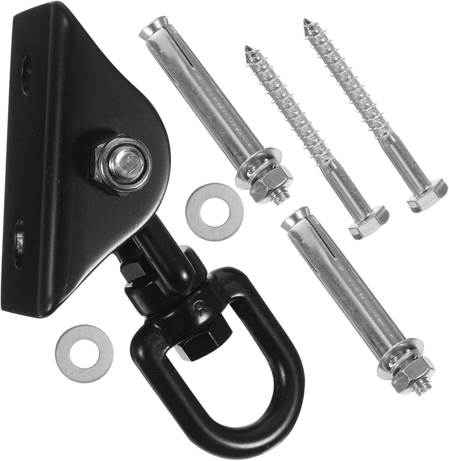 1 Set Haak Ophanghaken Ophangsets Voor Schommelbanken Hangstoel Hardware Hangers Voor Schommels Hangstoel Ophangsets Ophangset Hangmat Ijzer Oog Plaat