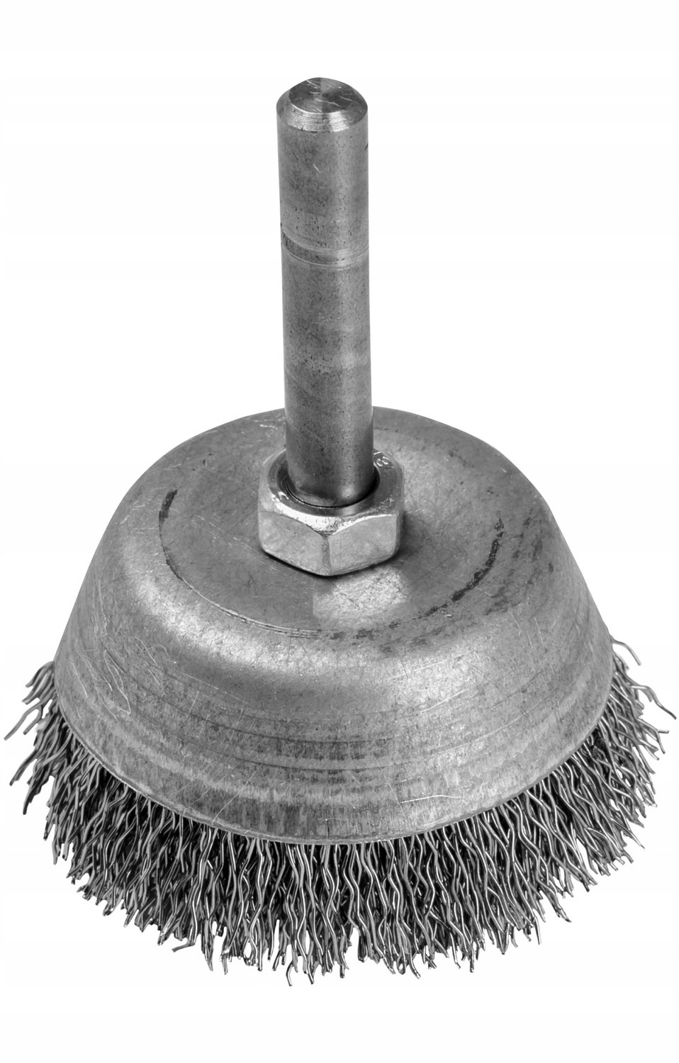 Metaalborstel 50mm met 6mm schacht voor metaal en roest