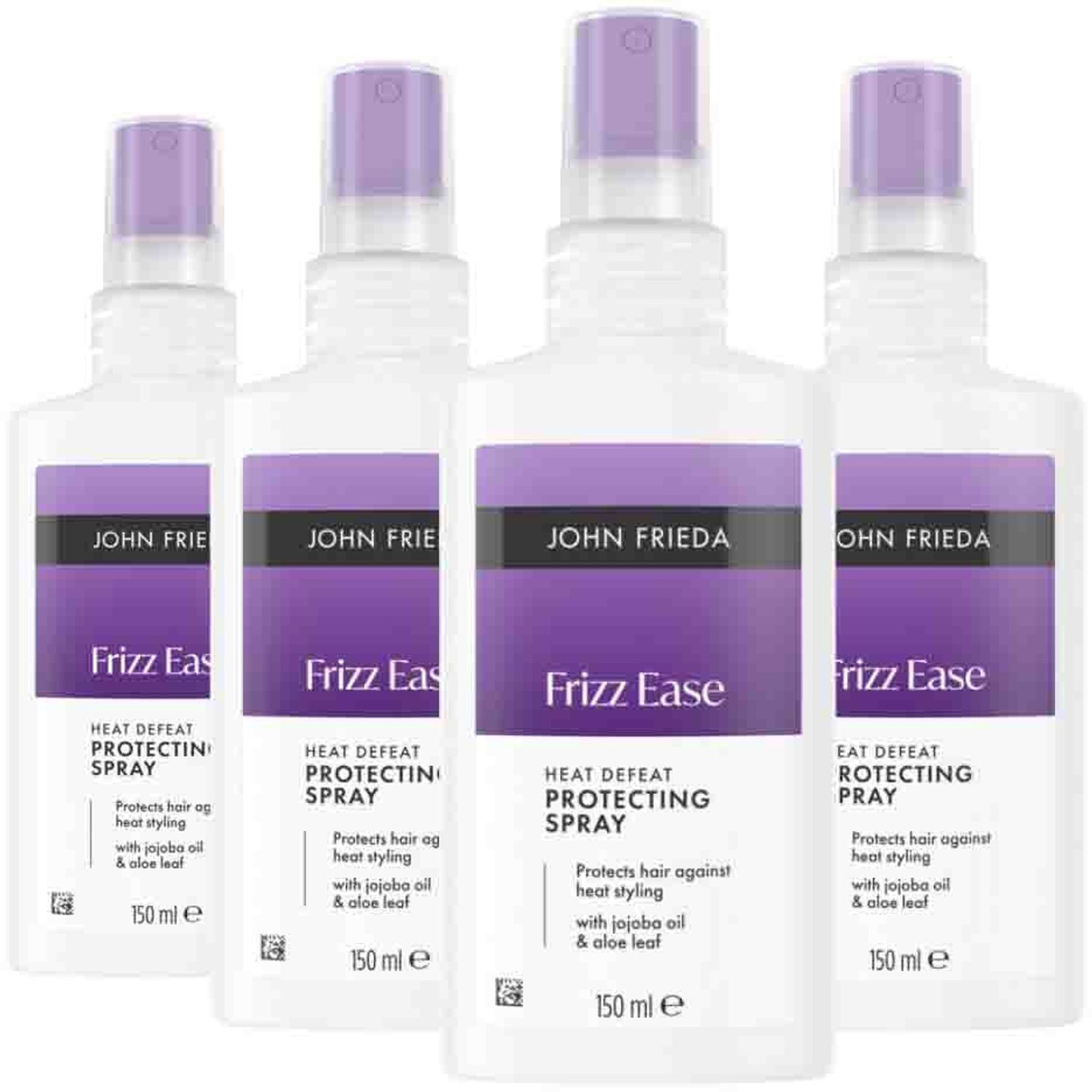 John Frieda - Frizz Ease Protecting Spray - 4 x 150 ml - Voordeelverpakking