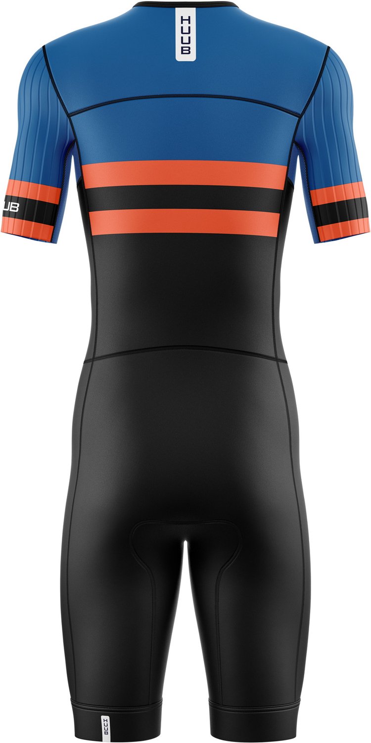 2026 HUUB Heren Tri Band Pro Tri Suit - Blue / Orange