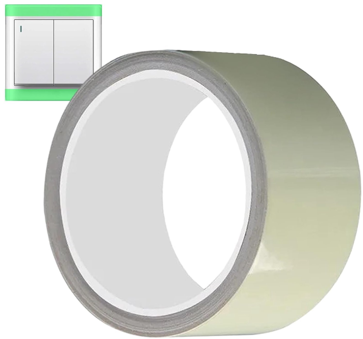 Glow-tape voor podium, Glow-tape voor podium Fluorescerende groene