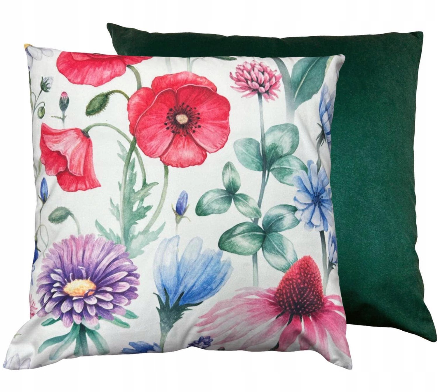 Decoratieve Kussenhoes 45x45 cm - Zacht Velours met Lentepatronen