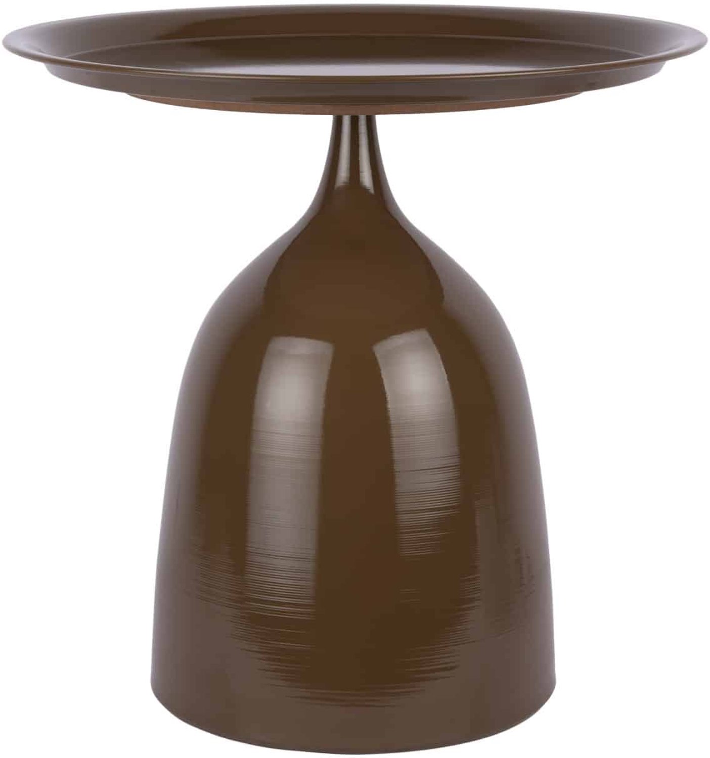 Leitmotiv Bijzettafel Paris - Chocoladebruin - 44x44x43cm - Scandinavisch