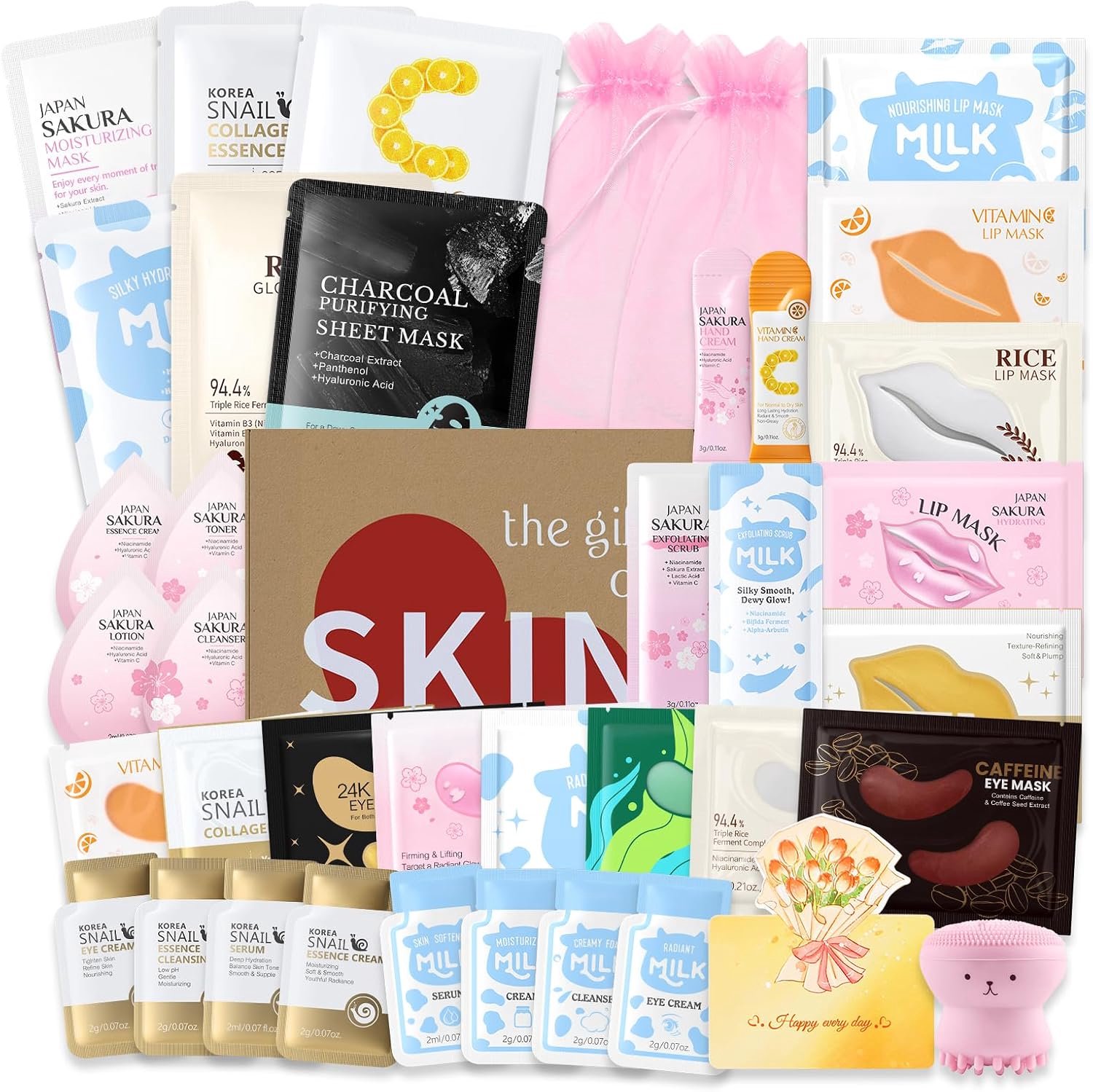 SPA Party Accessories for Women, Skincare Kit (B) - ShopVlot