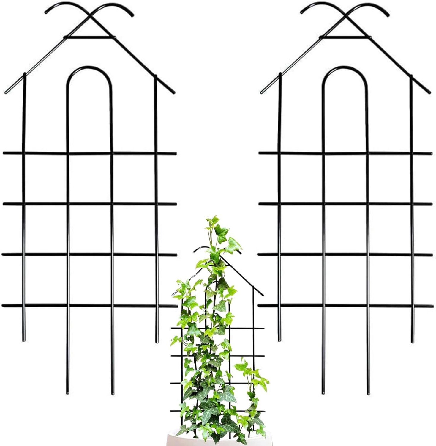 Tuin Klimrek Voor Klimplanten 2 Stuks Klimplanten Kooi Stokken