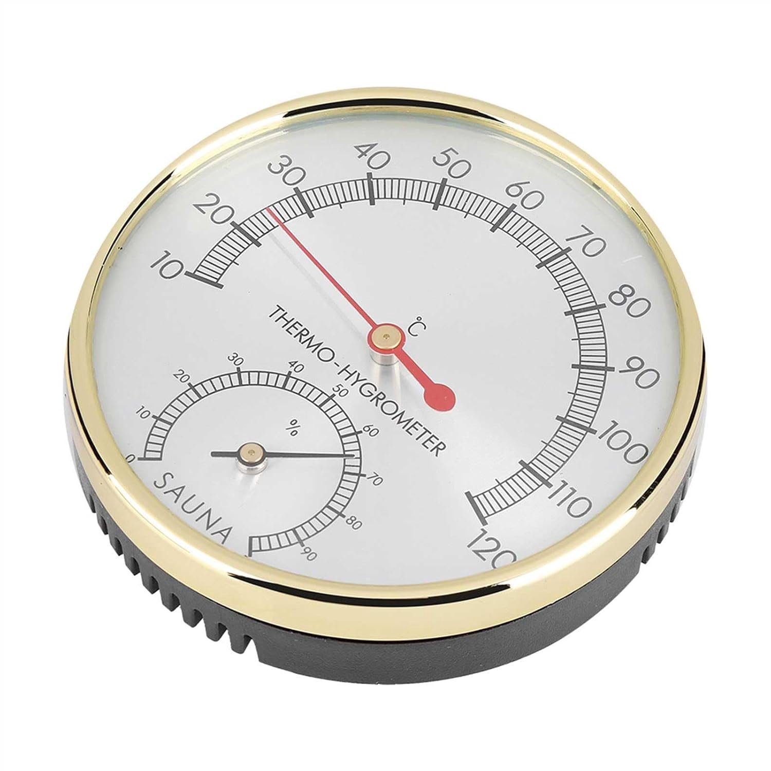 lyrlody Sauna Ruimte Thermometer Hygrometer 10 Tot 120 C 0 Tot 100 RH