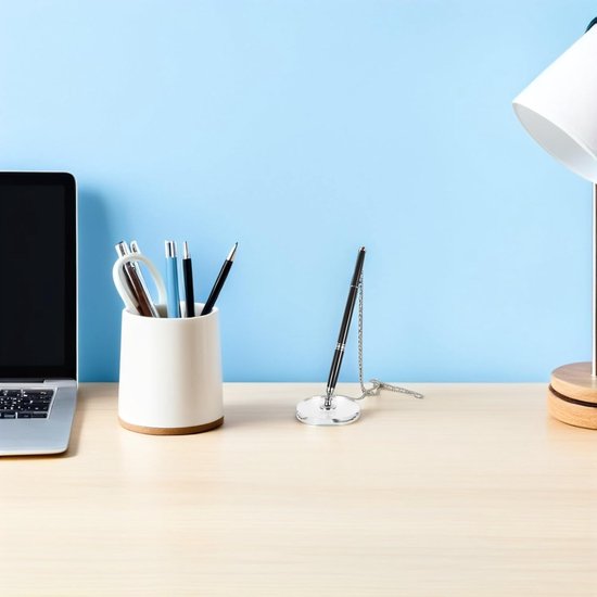 4 Stuks kantoorbenodigdheden decoratieve pen gastenboek pen Silver — afbeelding 2