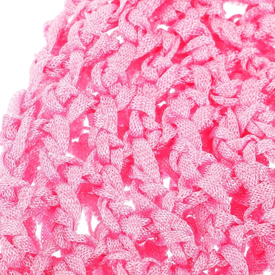 4 Stuks Delige Ademende Vrouwelijke Haarnetten Lichtgewicht Mesh Slaapmutsen in Roze Zwart Paars Eenvoudig Te Duurzaam voor Dagelijks Gebruik — afbeelding 3