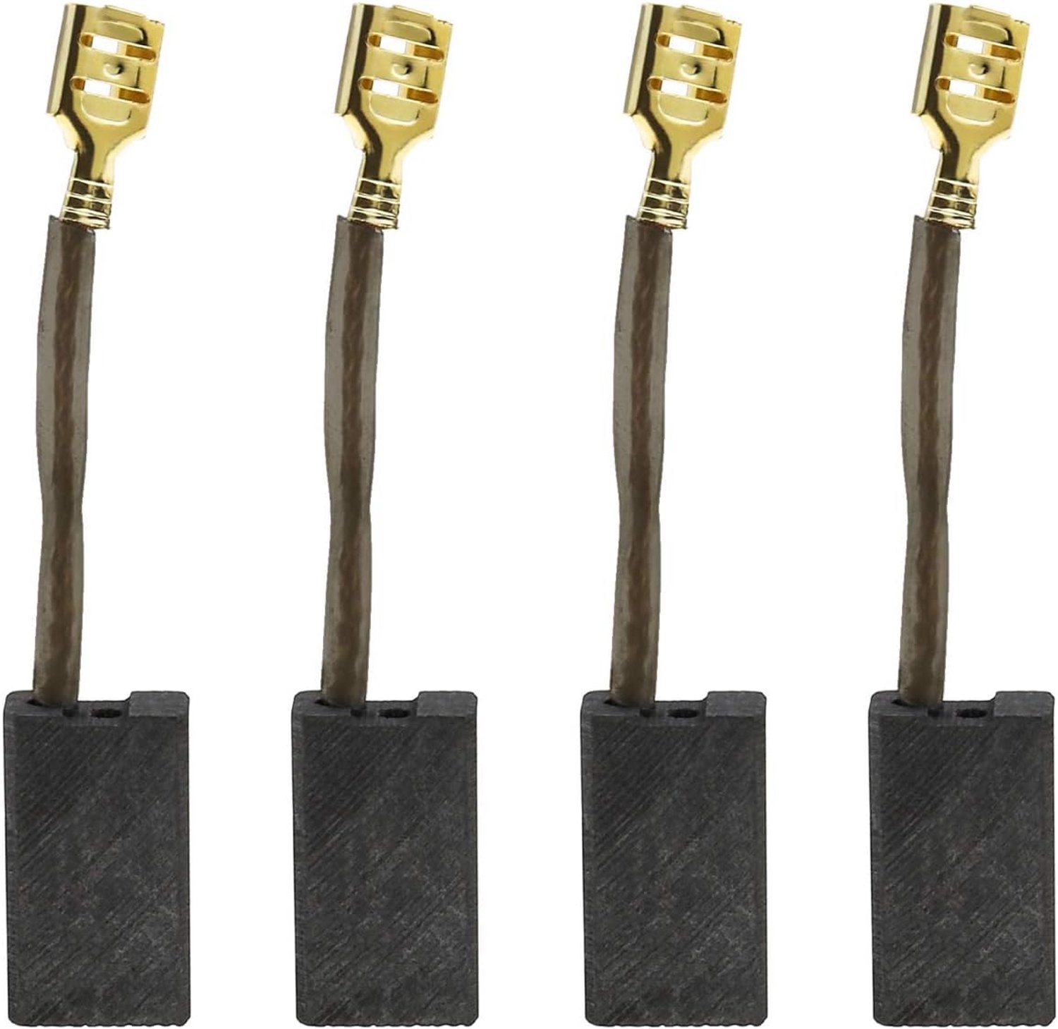 2 paar koolborstels 6.2X12.4X22mm compatibel met Titan Magnesium Ttb2785sds Ttb278sds Ttb279sds Rb278sds Elektrische Hamer Boor Grinder Vervangende Onderdelen