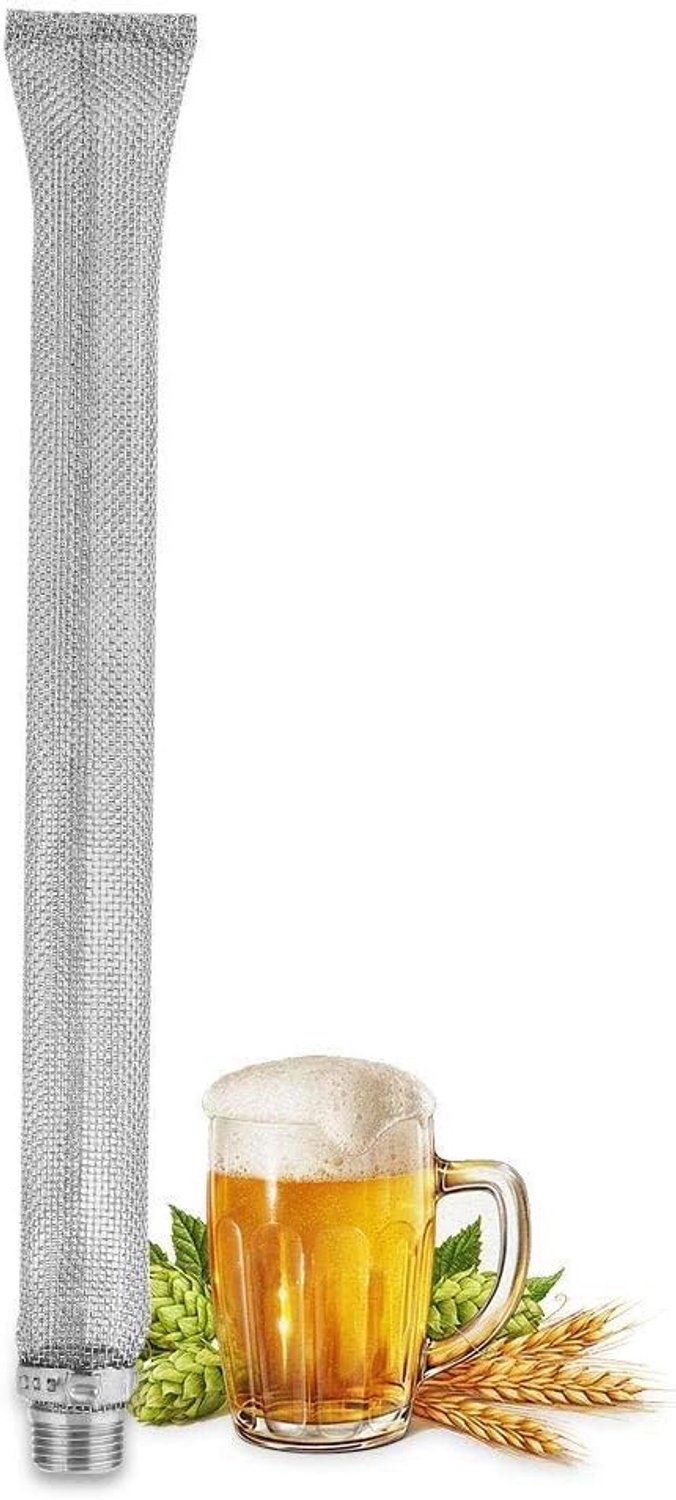 304 Grade Rvs Mesh Filter 12 Inch/6 Inch Bier Brew Hop Filter Zeef Tool voor Waterkoker of Mash Tun 1/2 "