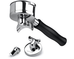 Normcore 58mm 3-in-1 Bottomless/Double/Single Spout Portafilter met 22g Mandje Geschikt voor E61, Flair 58, ECM, Rocket, Sanremo, Synesso, Slayer, VBM