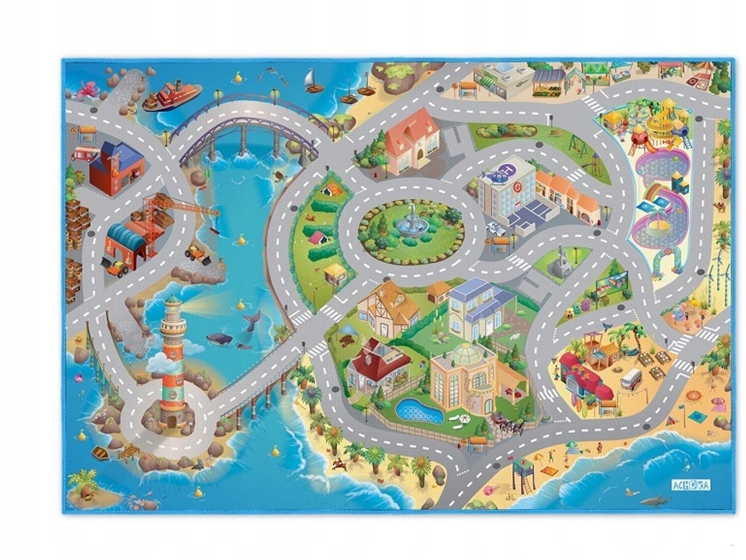 Speelkleed Strand 75x112 cm - Educatief en Antislip