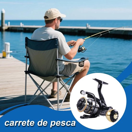 Reel Vissen Baitcasting Metalen Compact Mini Line Spincast Gear — afbeelding 2