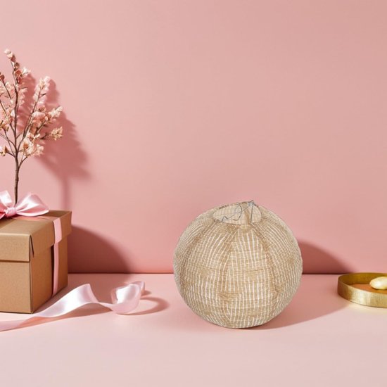 6 Stuks Vintage Burlap Hanging Lanterns Lampshade voor Verjaardag Bruiloft Chinese Stijl Feestdecoratie met Rustieke Farmhouse Look — afbeelding 3