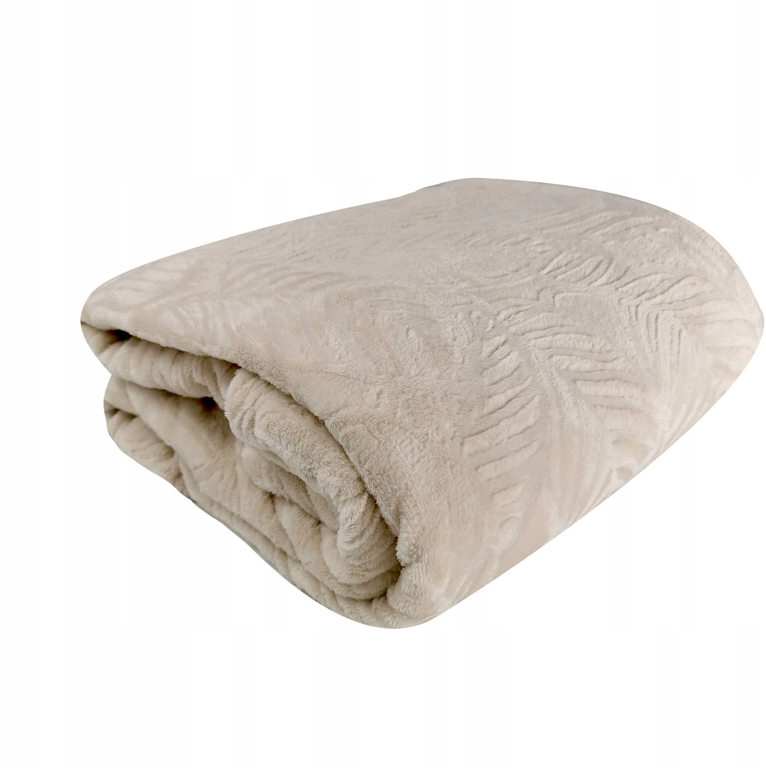 Zachte Flanellen Deken 150x200cm - Beige, Decoratief & Warm
