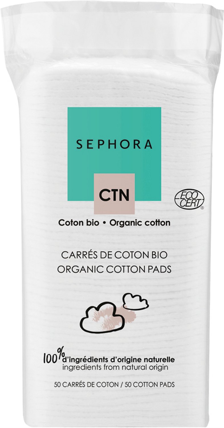 SEPHORA COLLECTION - Organic Cotton Pads - Accessoire - 50 stuks