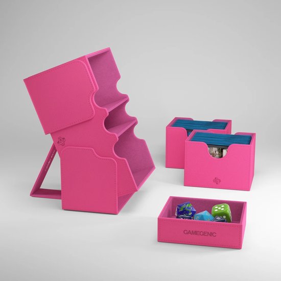 Gamegenic Stronghold 200+ XL deckbox GGS20115ML - roze, voor 200 kaarten — afbeelding 3