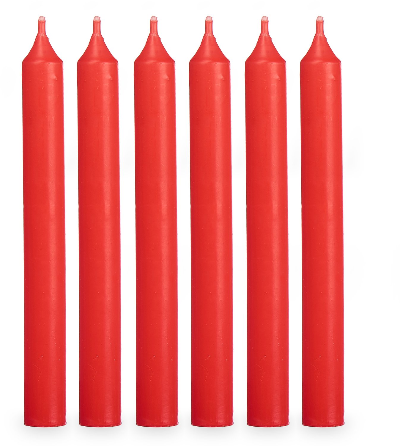 ACORDE - Kegelkaarsen CELESTIA, 15 cm - rood