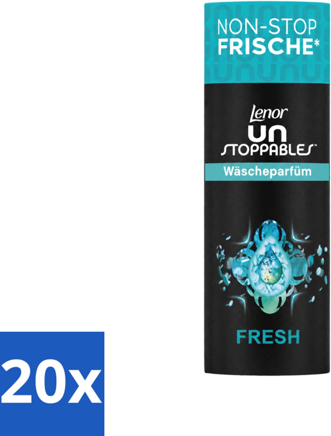 20 x Lenor – Geurbooster – Fresh – 12 Wasbeurten – 160 g - Voordeelverpakking - 20 stuks
