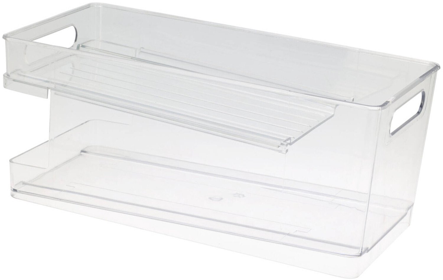 Storagesolutions - Blikjesorganizer voor de koelkast, 35,5 x 16,5 x 15,3 cm