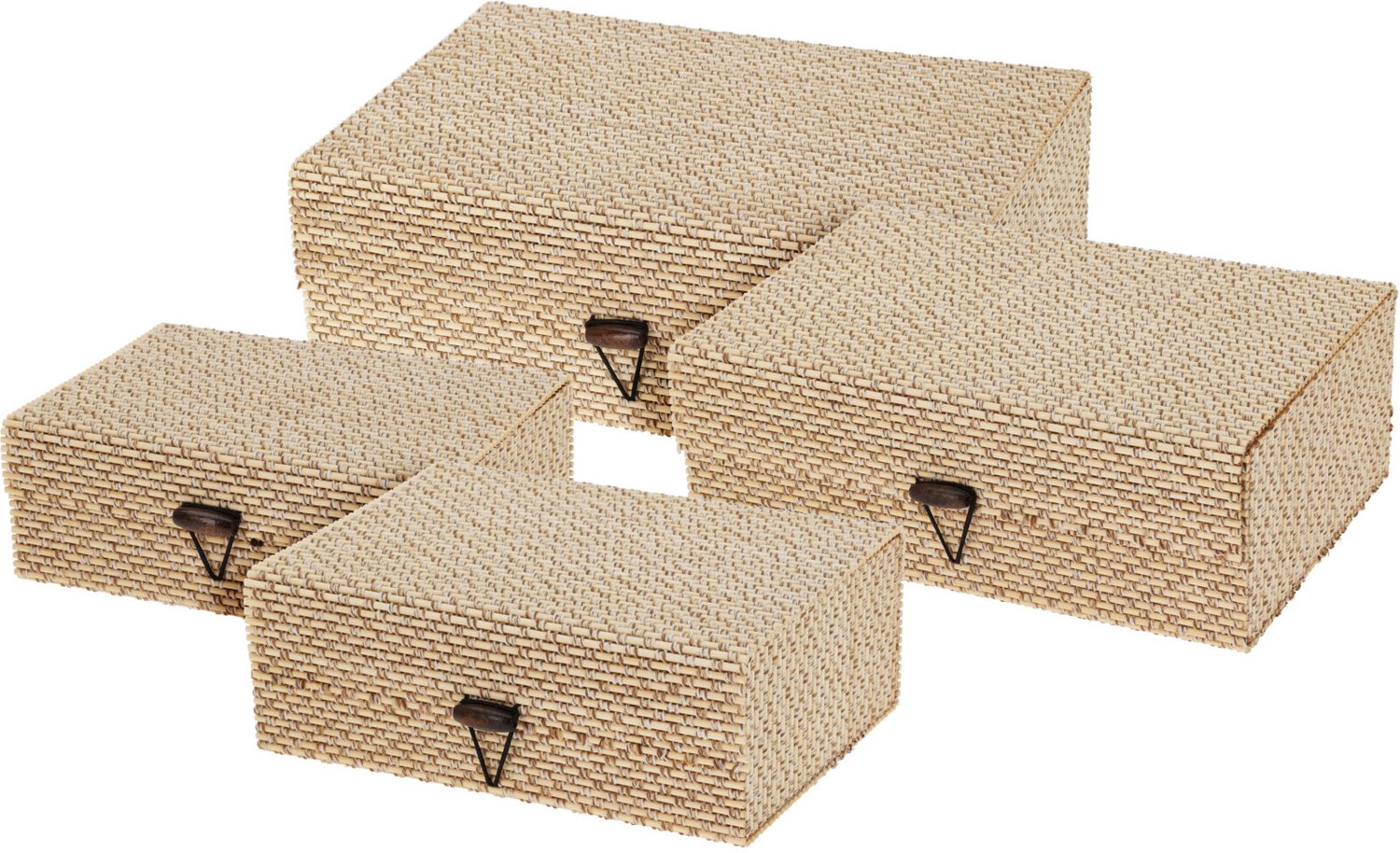Storagesolutions - Set van 4 manden in verschillende maten