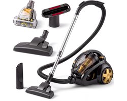 AG3000 Stofzuiger Zonder Zak - Stofzuigers - Vacuum Cleaner Zakloos - 8.5 Meter - 900W - Sterke Zuigkracht - HEPA Filter - Compact, Licht & Krachtig - Gemakkelijk Schoon Te Maken - Obsidian Red