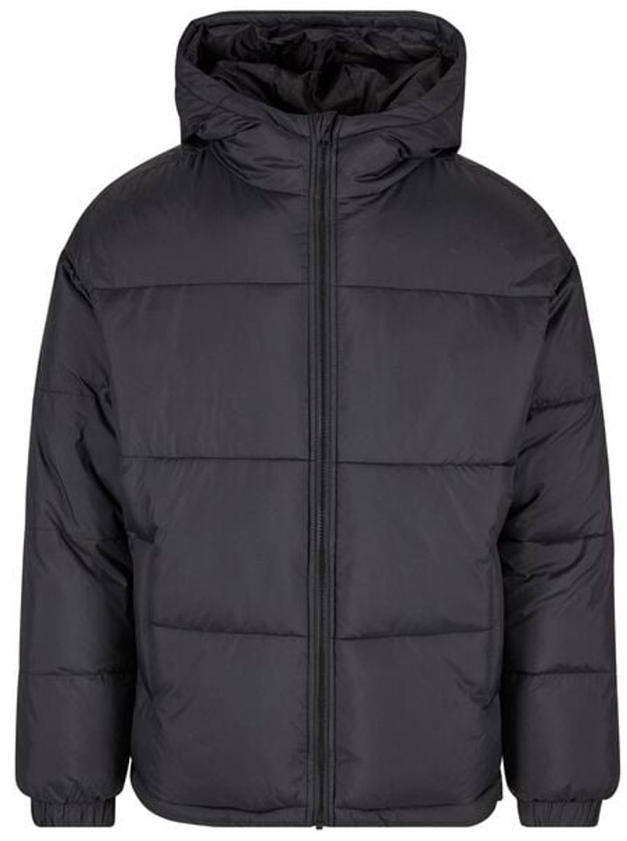 Urban Classics Basic Heren Tussenseizoensjas – XXL Zwart