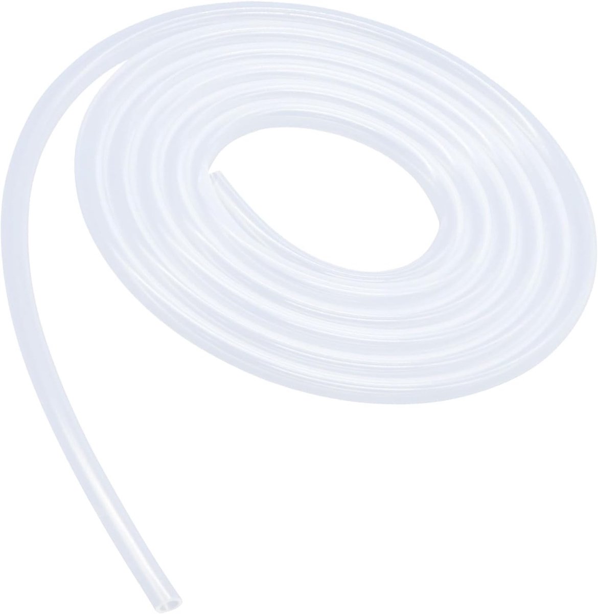 3mm ID x 5mm OD Silicone Tube 4.5m, Clear Flexible Food Safe Hose Air Water Pipe for Pumpkin Transfer, Aquarium - ShopVlot