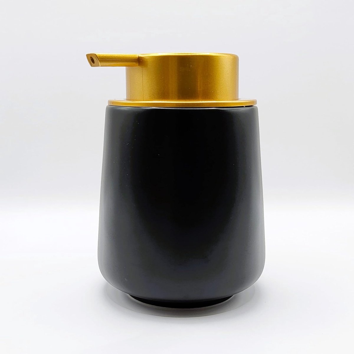 Generisch Soap dispenser marbled ceramic 400 ml foam and lotion dispenser (black pur), 4270004275308 - ShopVlot