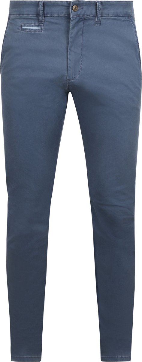 Steppin' Out Chino broek Northport Indigo Blauw - Maat W 32 - L 34 - Heren - Mannen broeken