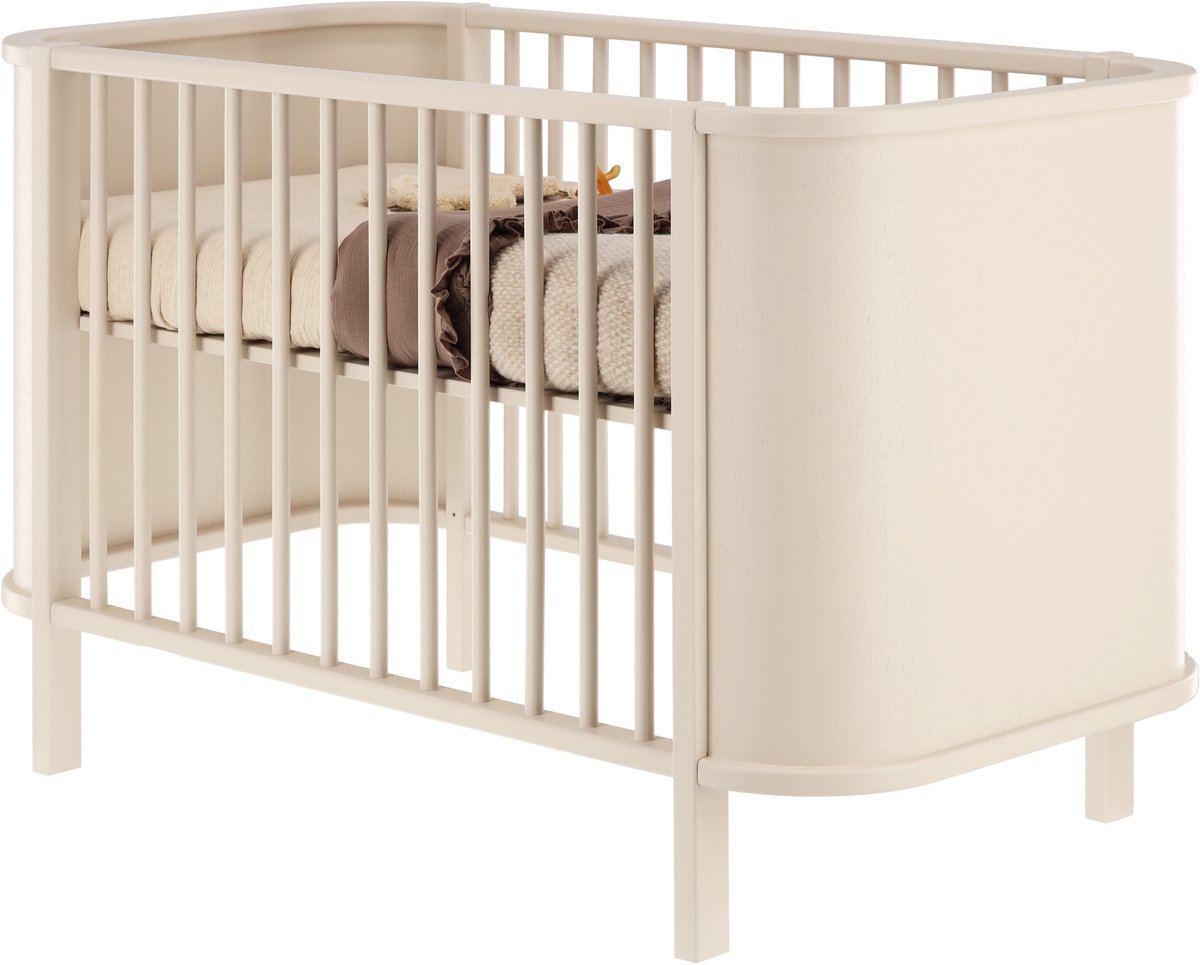 Bopita Milo Ledikant Gesloten - 60 x 121 cm - Dune