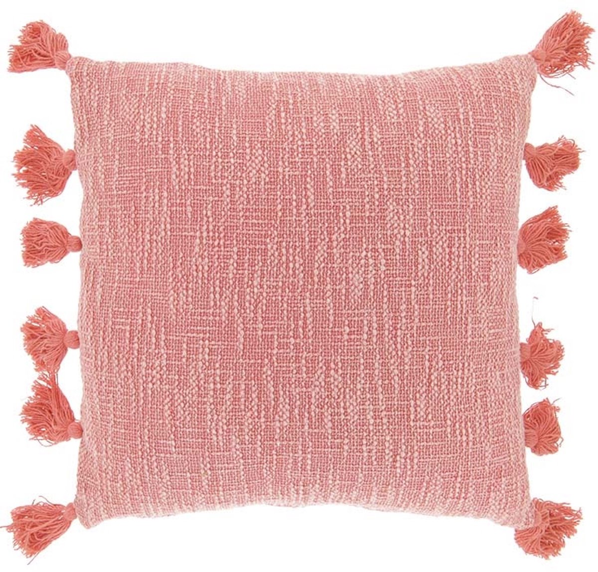 Unique Living Sierkussen Jonne - Flamingo Pink - 45x45cm Roze