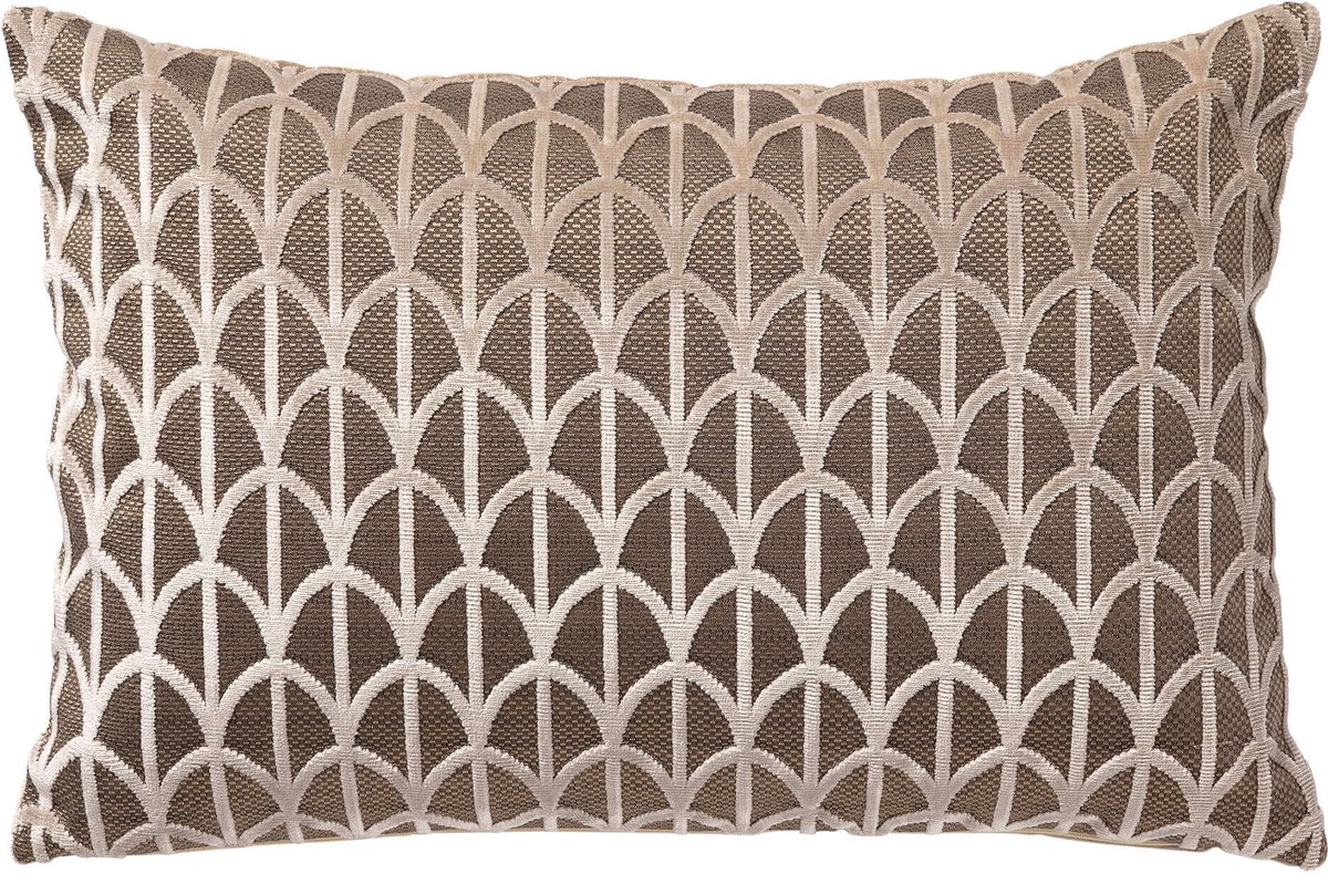 BASTIAN | sierkussen | 40x60 cm | String | taupe | Hoii