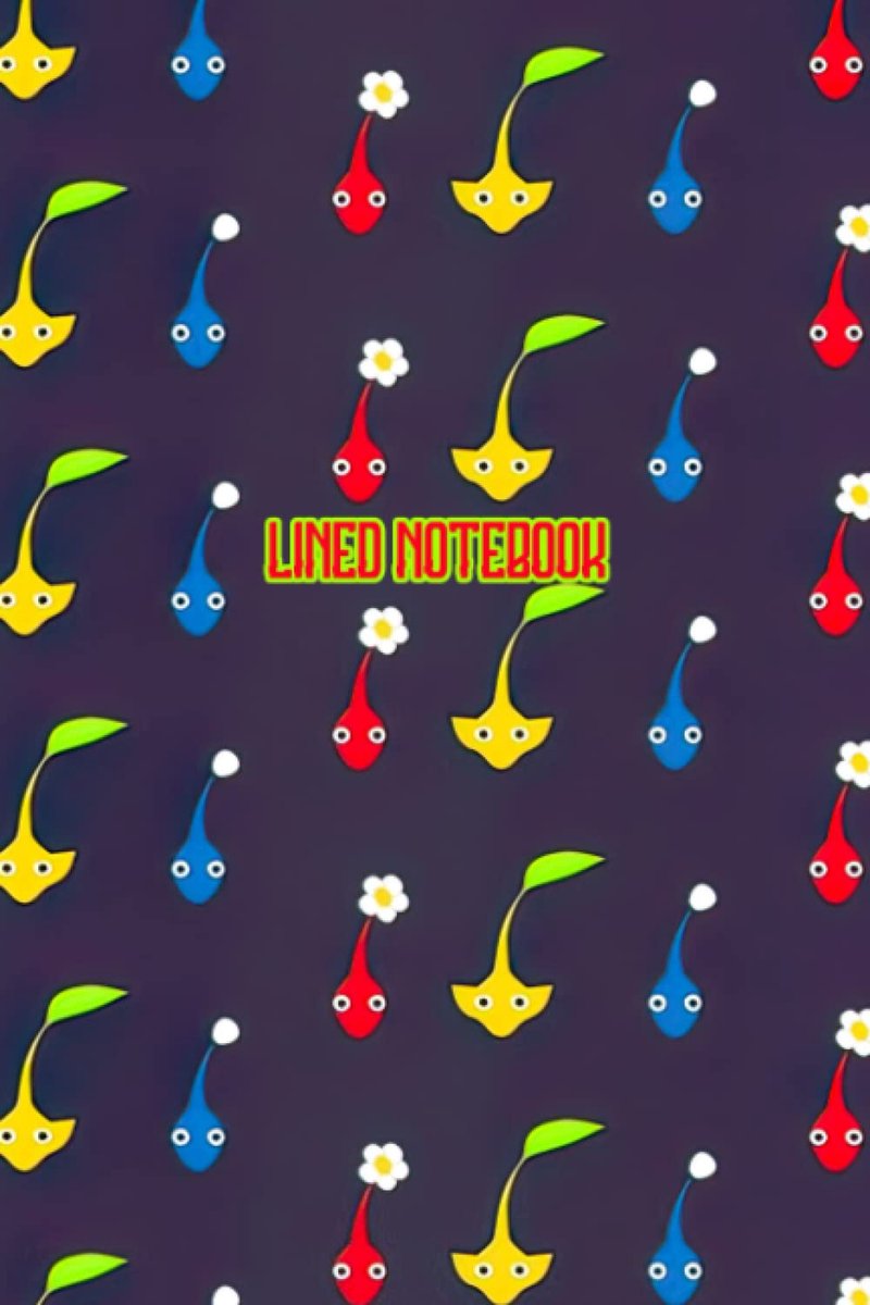 Lined Notebook: The Ultimate Excellent Pikmin Working Characters Notes Compilation Notebooks For Students / Teachers - ShopVlot