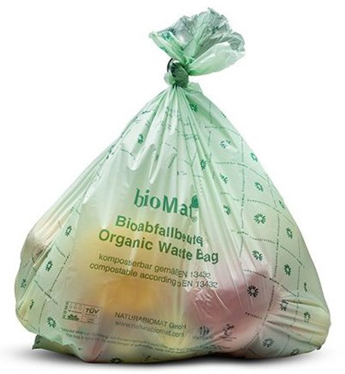 bioMAT bio-afvalzakken, groen, 530×600 mm, 10 stuks