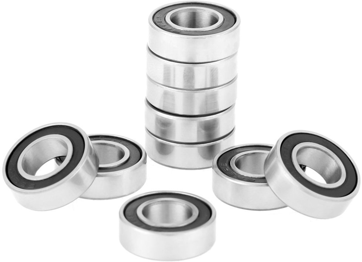 688-2RS Sealed/Shielded Metal Ball Bearings Fluted Miniature Groove Ball Bearing 8 * 16 * 5mm Double 10pcs - ShopVlot