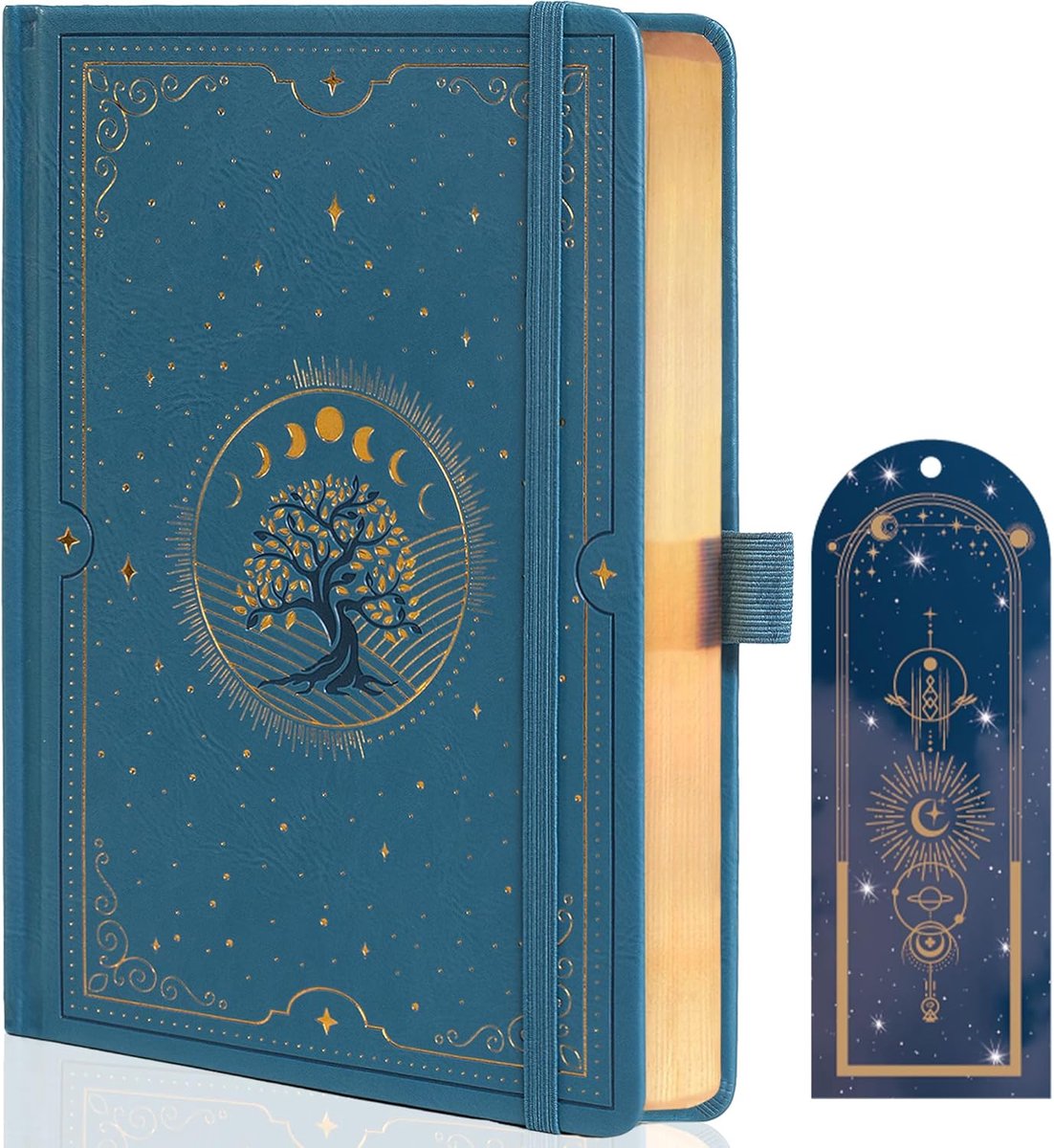 TIEFOSSI Tree of Life Journal, A5 Dotted Diary for Women and Men, Aesthetic Notebook with 190 Numbered Pages - ShopVlot