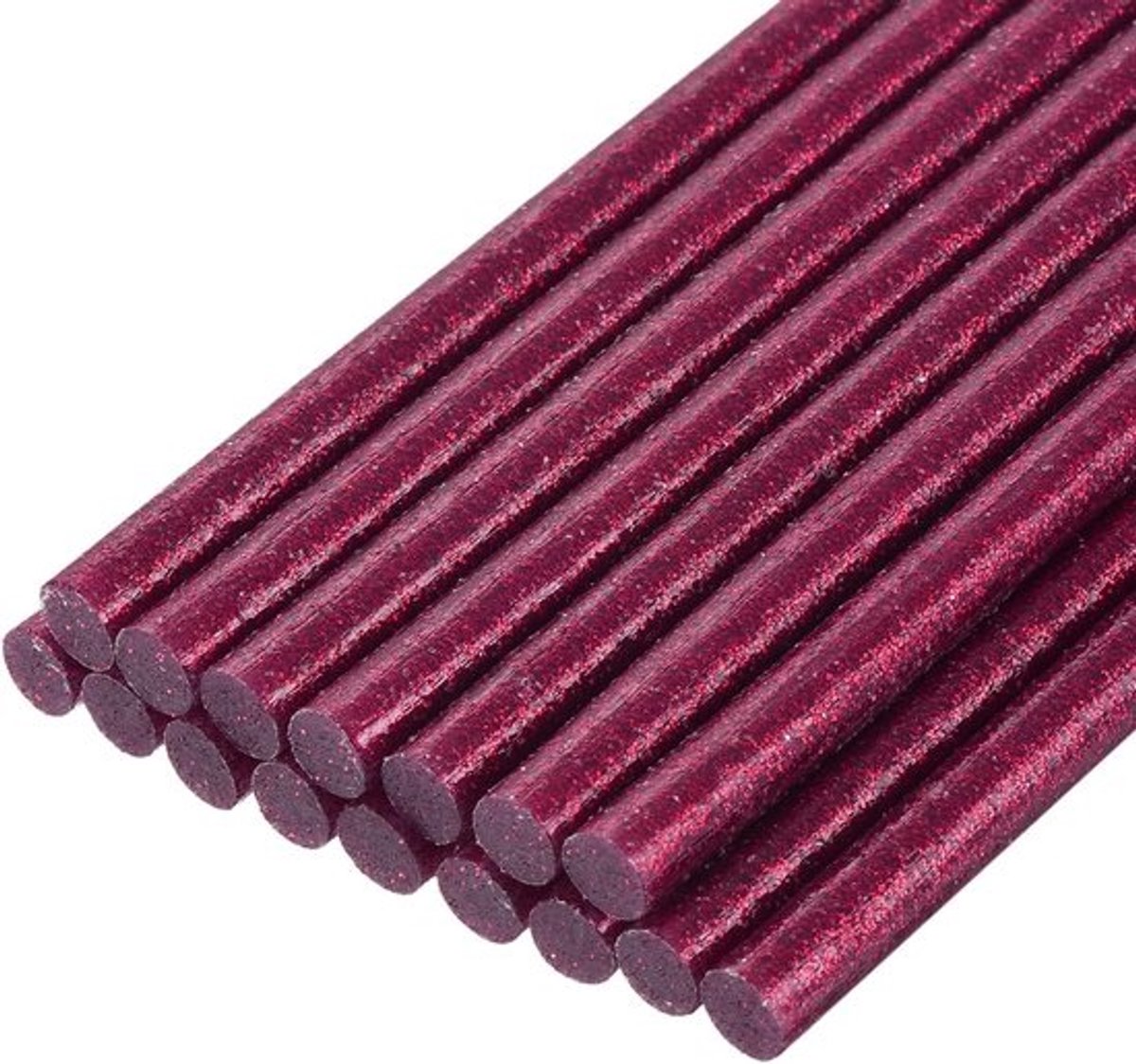 Standaard lijmpistool - Set lijmsticks - Voor hobby en knutselen - EVA met hoge viscositeit - 7mm x 200mm - Glitter roze en rood